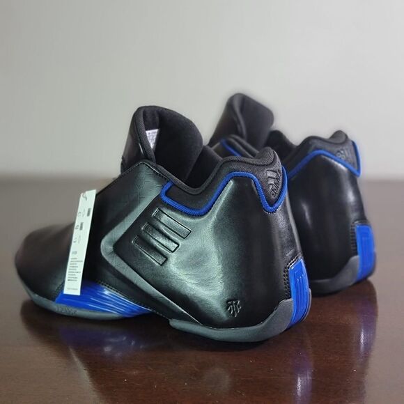 Adidas TMac 3 Restmond Black Blue Alphabounce Basketball Shoes Size 9 GY0258 New - Picture 3 of 13